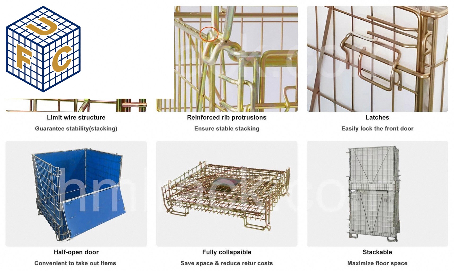 Wire Pallet Container