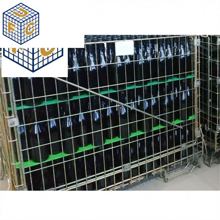 Folding Wire Mesh Container