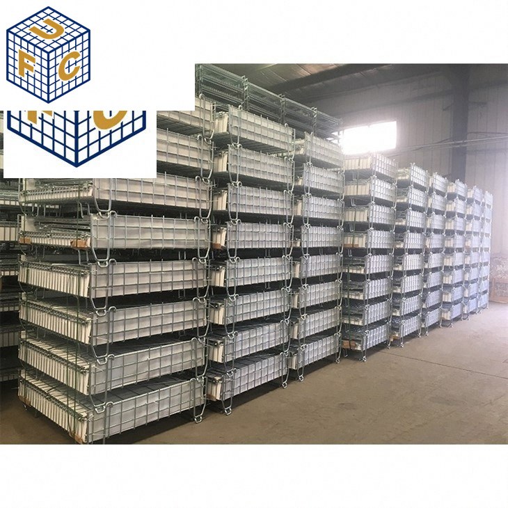 Folding Wire Mesh Container