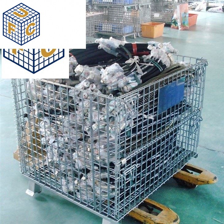 Galvanised Mesh Cage