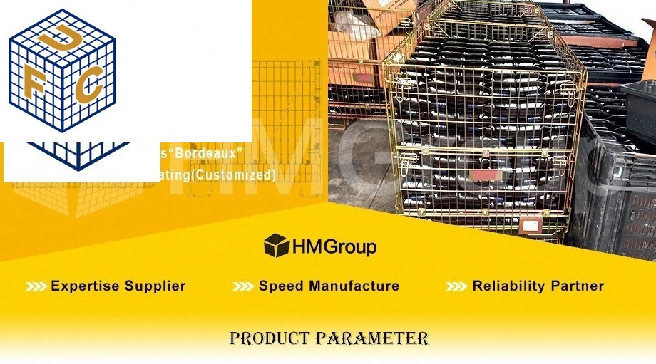 Folding Wire Mesh Container