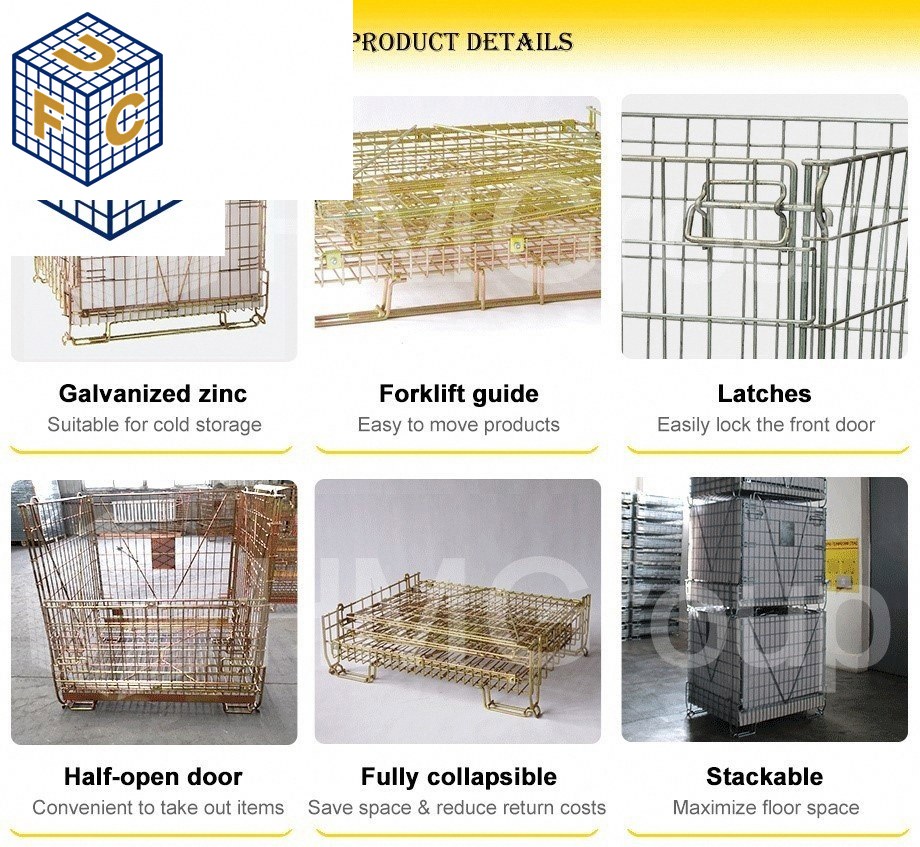 Wire Folding Bulk Containers